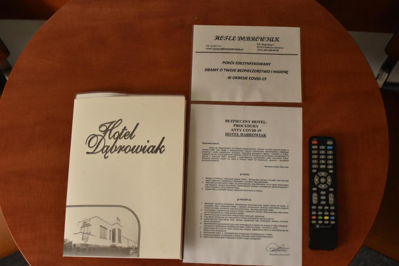 Hotel Dabrowiak Dąbrowa Górnicza Exteriör bild